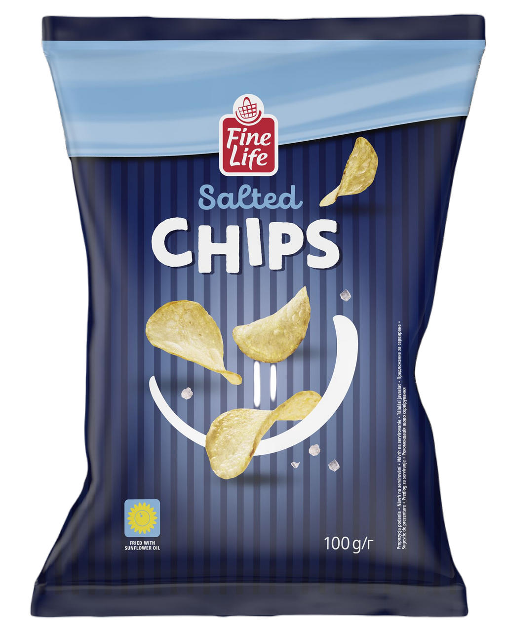 Fine Life Chips sůl 100 g