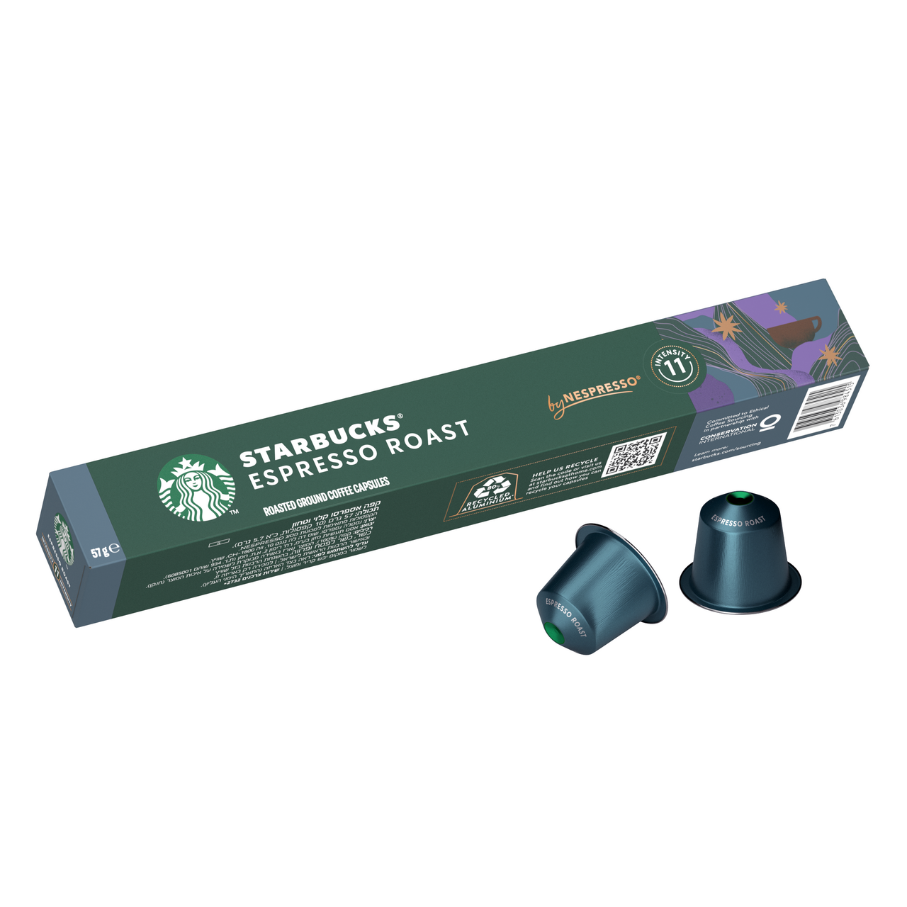 STARBUCKS Nespresso Espresso Roast kávové kapsle 10 ks
