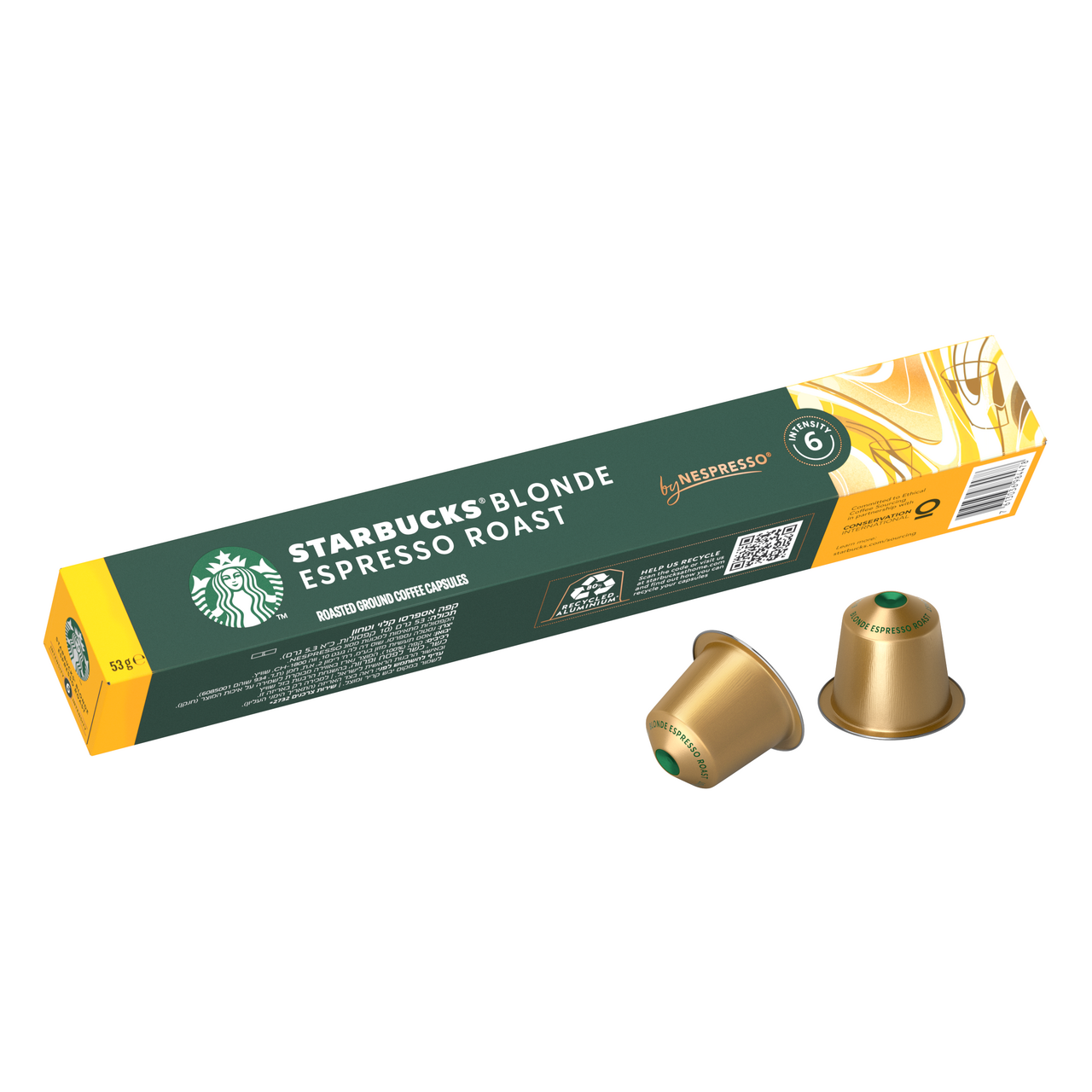 STARBUCKS Nespresso Blonde Espresso kávové kapsle 10 ks