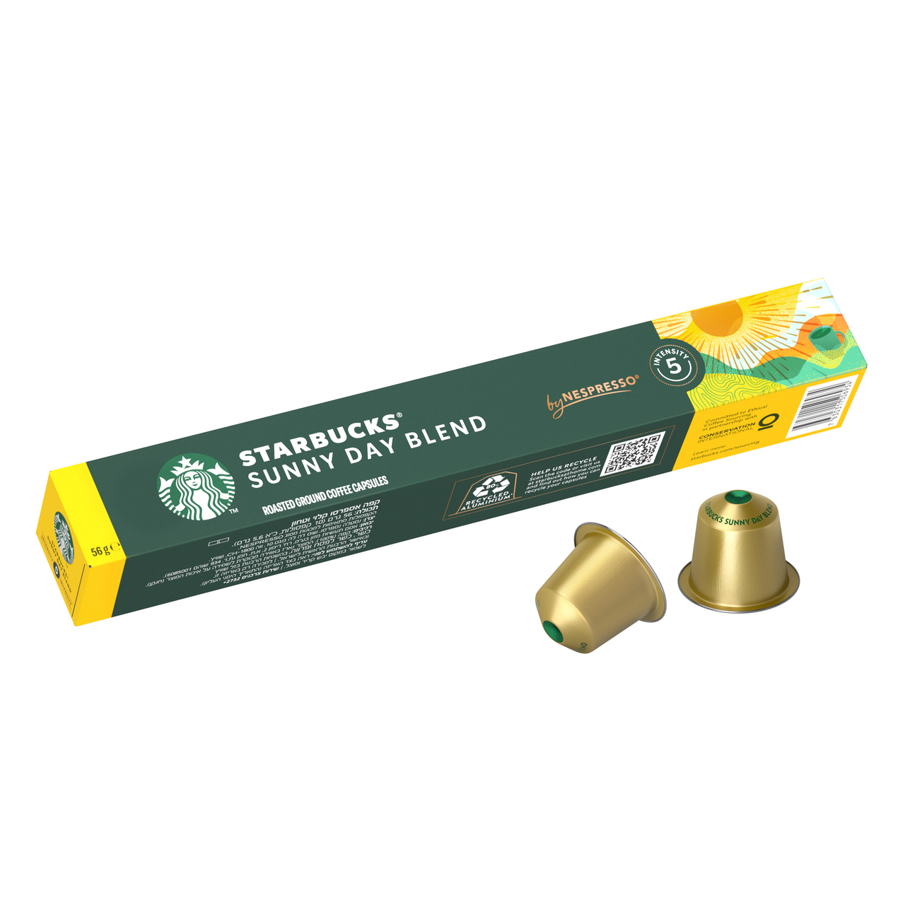 STARBUCKS Nespresso Sunny Day Blend kávové kapsle 10 ks