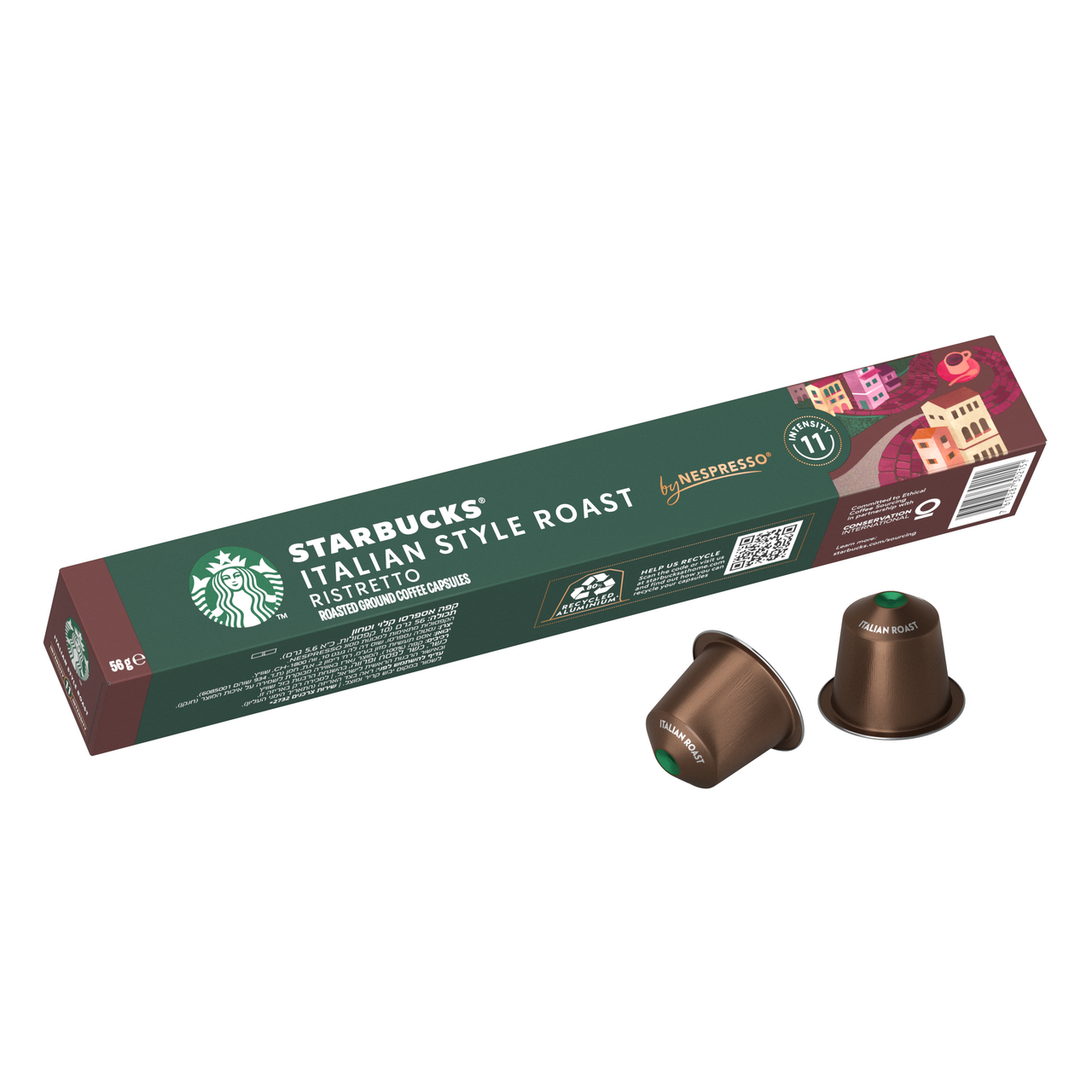 STARBUCKS Nespresso Italian Style Roast kávové kapsle 10 ks