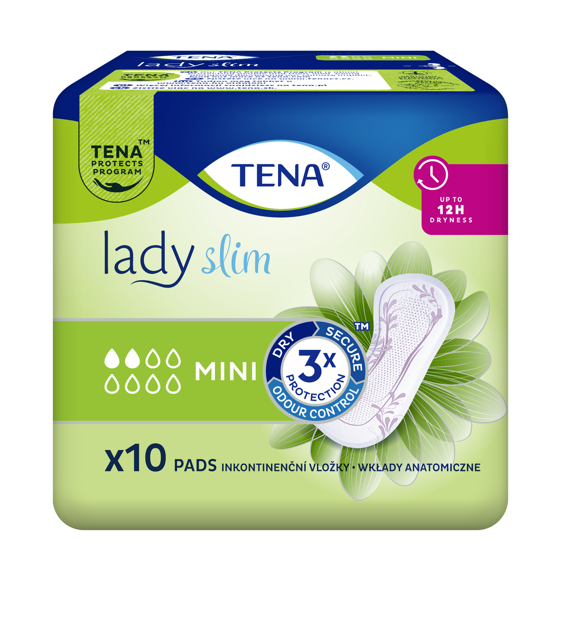 TENA Lady Slim mini hygienické vložky 10 ks