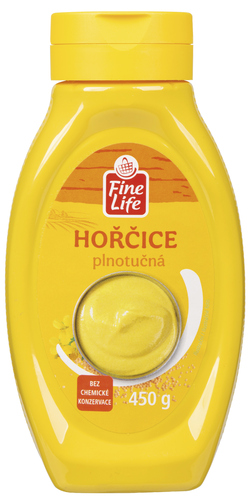 Fine Life Hořčice plnotučná 450 g