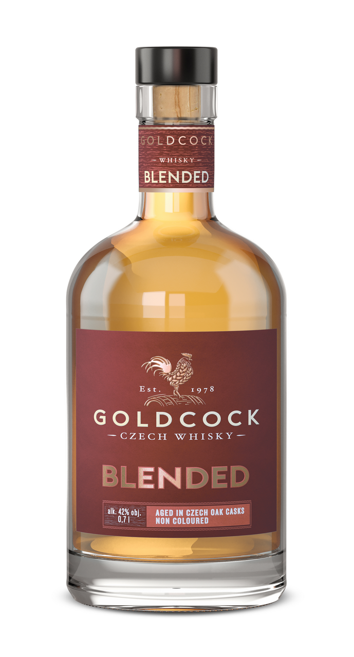 R. JELÍNEK Goldcock Blended Whisky 42 % 700 ml