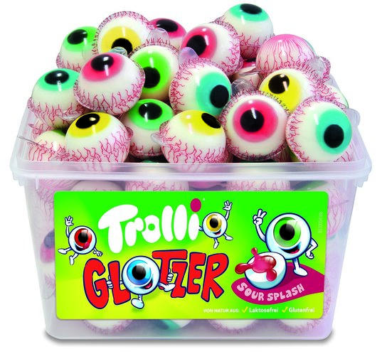 Trolli Oči gumové 60 x 18,8 g