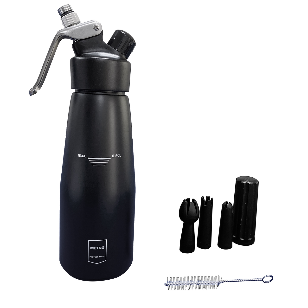 METRO PROFESSIONAL Láhev na šlehačku hliník 500 ml 1 ks