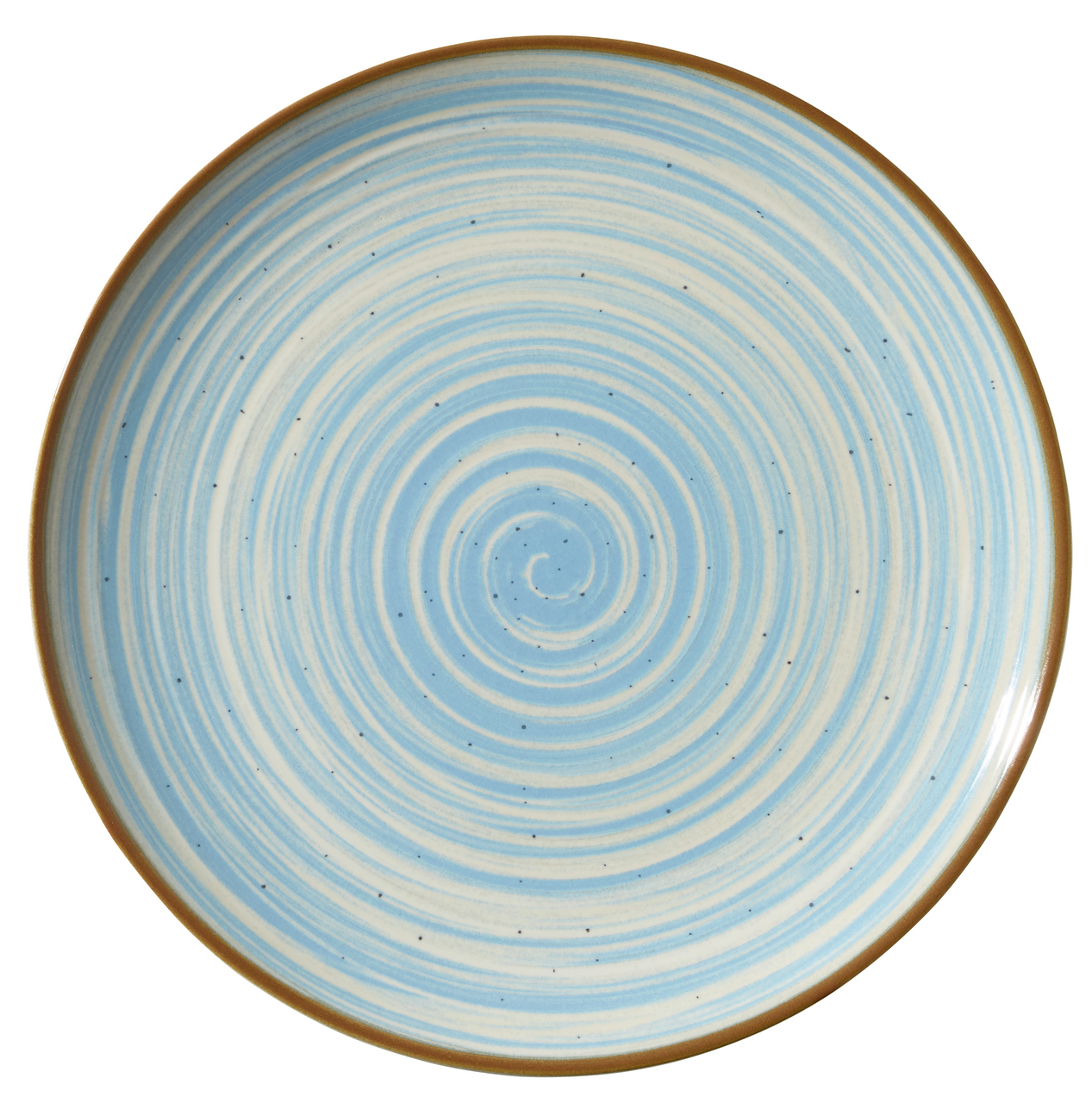 METRO PROFESSIONAL Talíř mělký Madl 26 cm kamenina modrý 6 ks