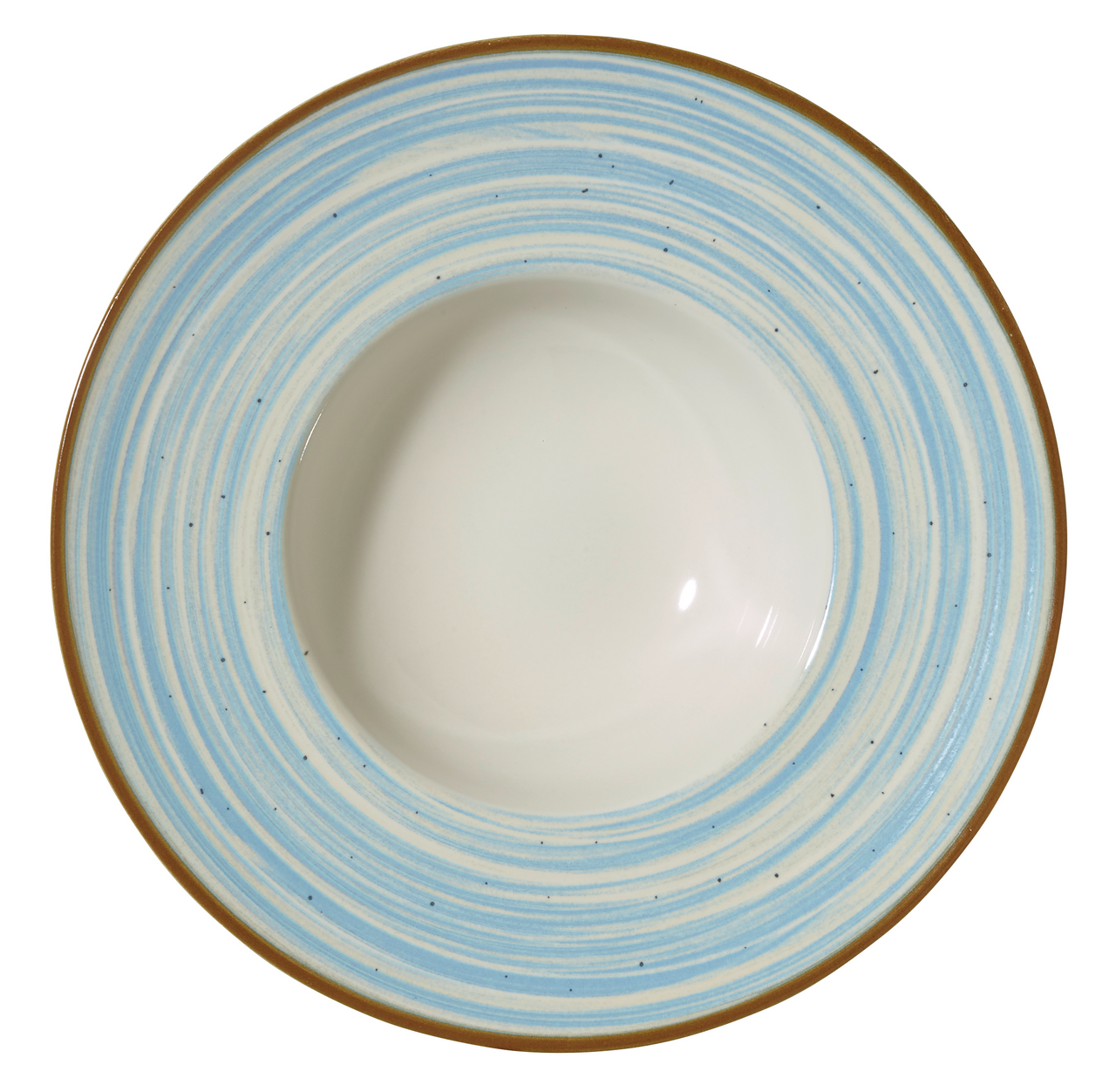 METRO PROFESSIONAL Talíř pasta Madl 28 cm kamenina modrý 6 ks