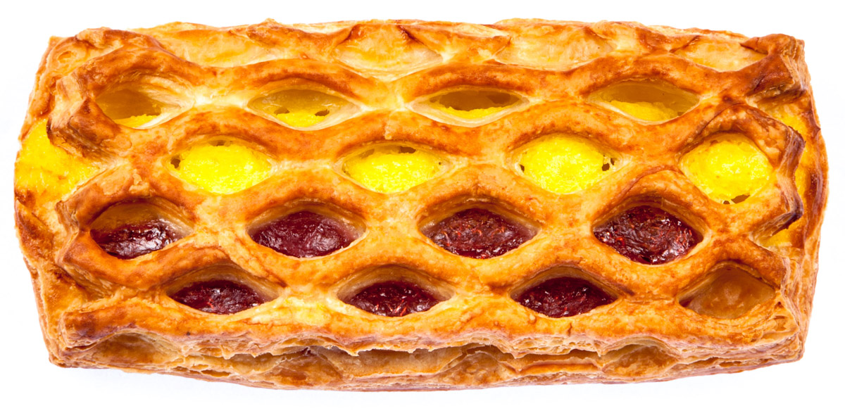 La Lorraine Mřížka pudink/ jahoda 40 x 95 g