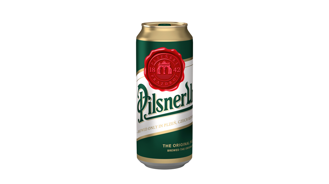 Pilsner Urquell Pivo světlý ležák 500 ml plech