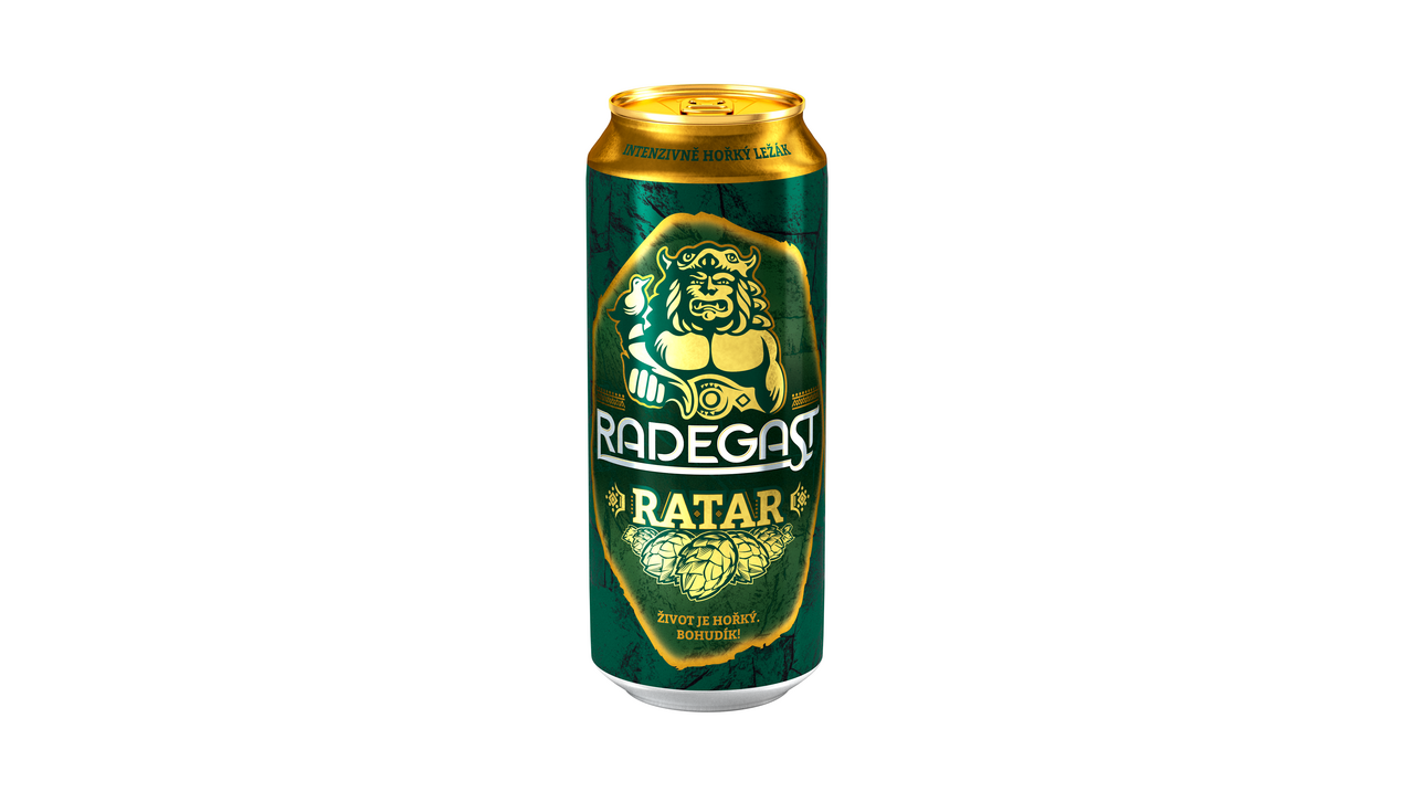 RADEGAST Ratar pivo 500 ml plech