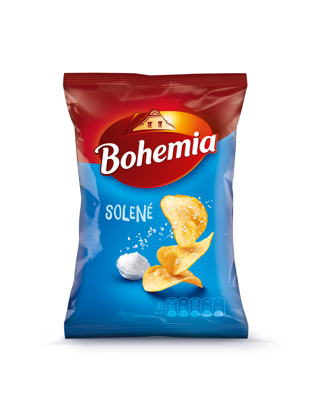Bohemia Chips solené 18 x 60 g