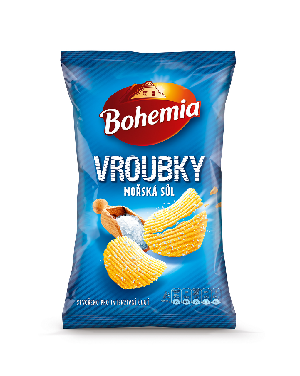 Bohemia Vroubky mořská sůl 120 g