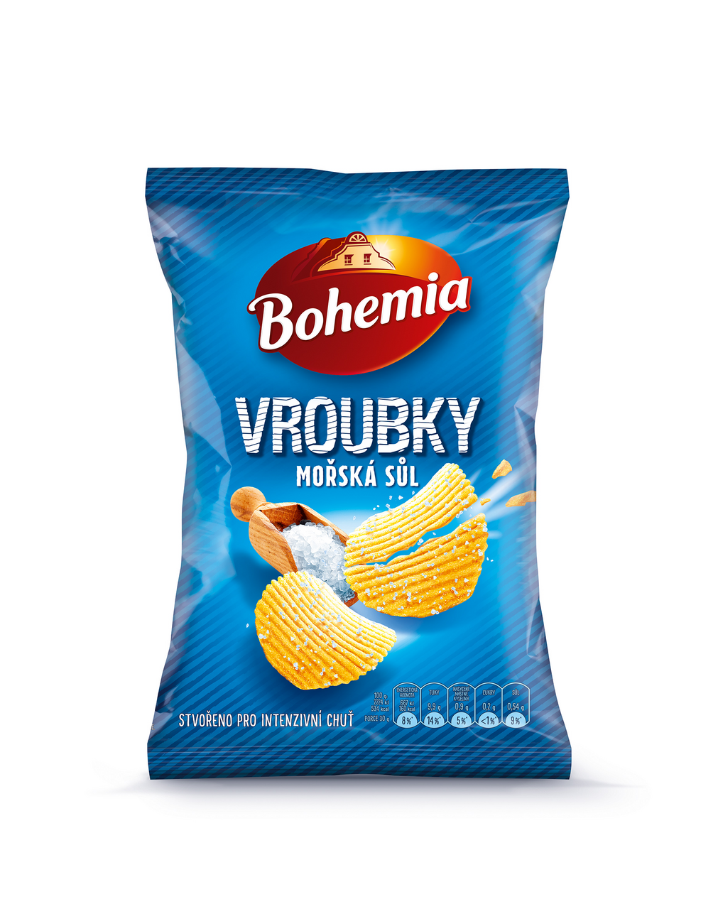 Bohemia Vroubky Moř.Sůl 55 g 