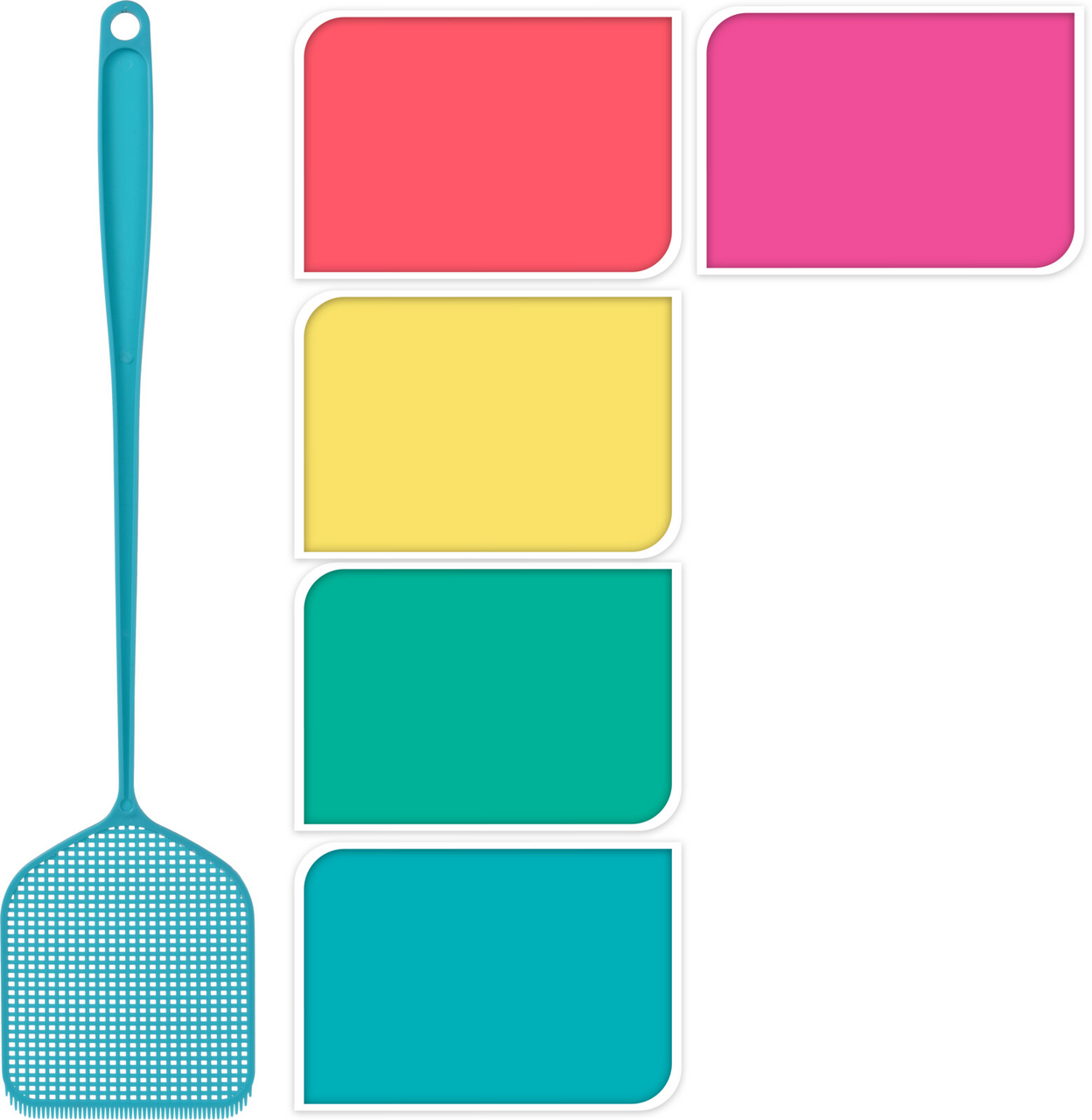 Plácačka 50 cm 5ASS 1 ks