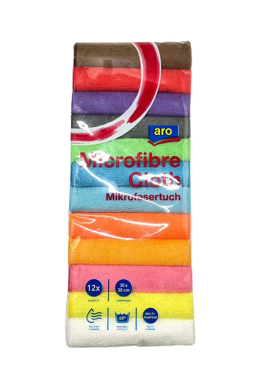 aro Utěrka mikrovláknová 12 ks