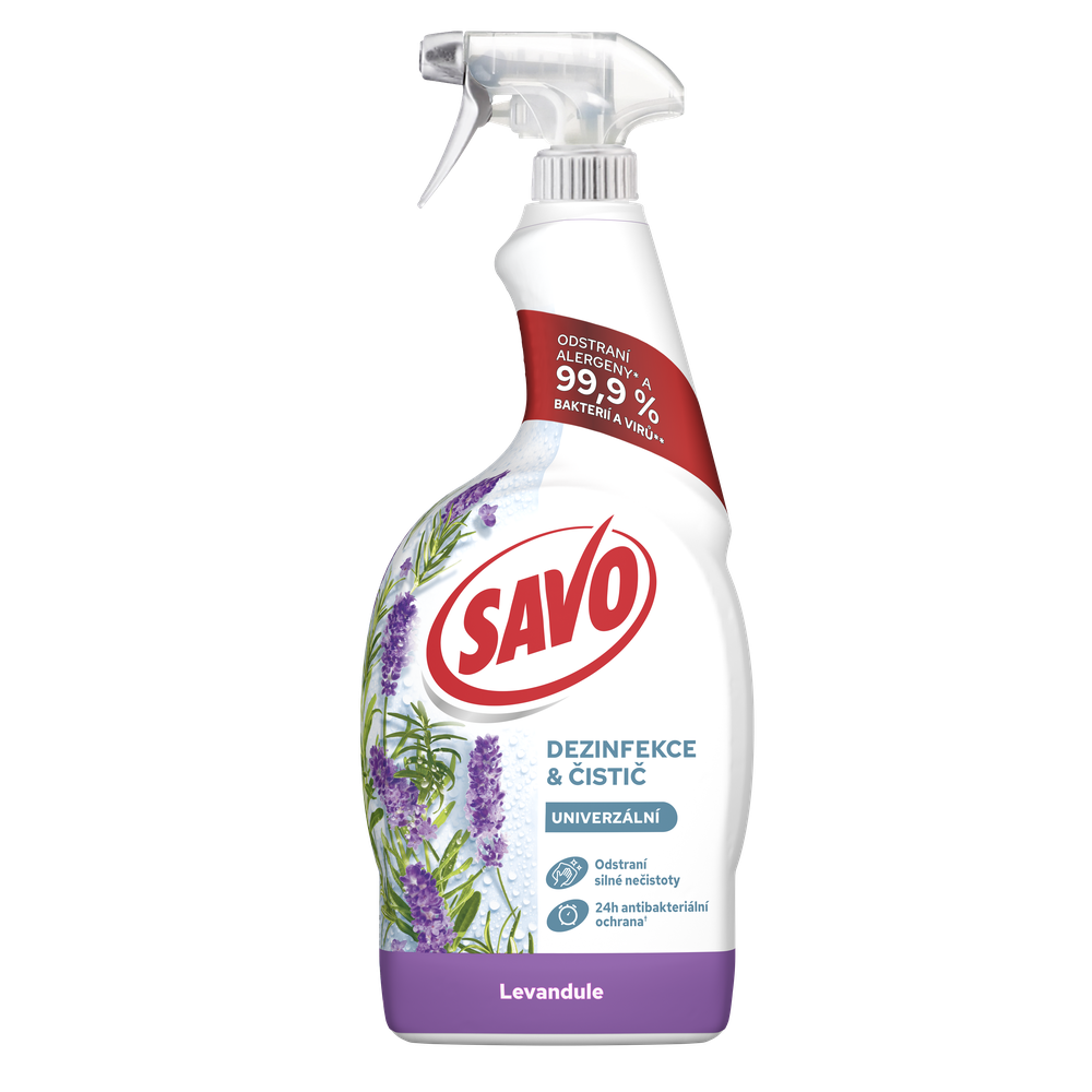 SAVO Univerzální sprej levandule 700 ml