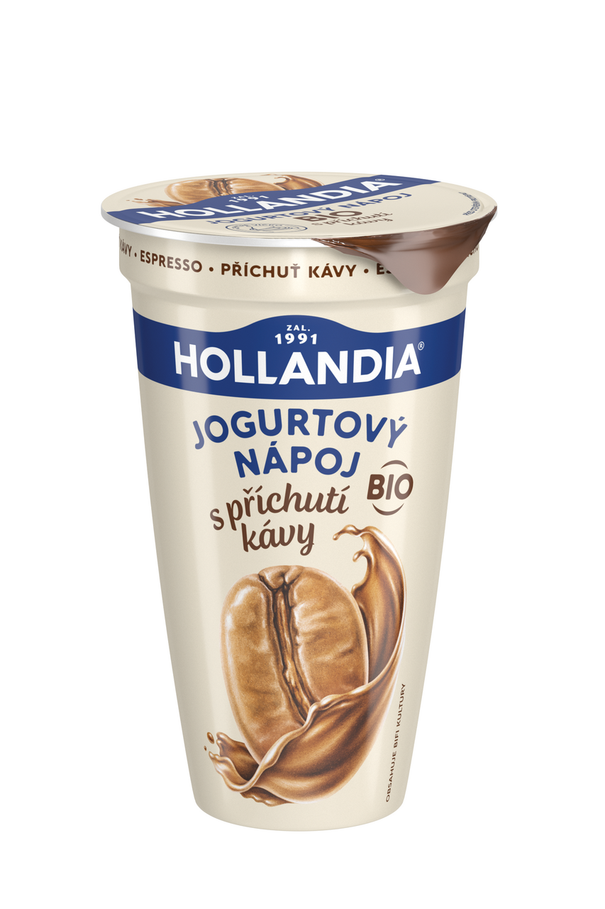 HOLLANDIA Bifi drink espresso BIO chlaz. 230 g