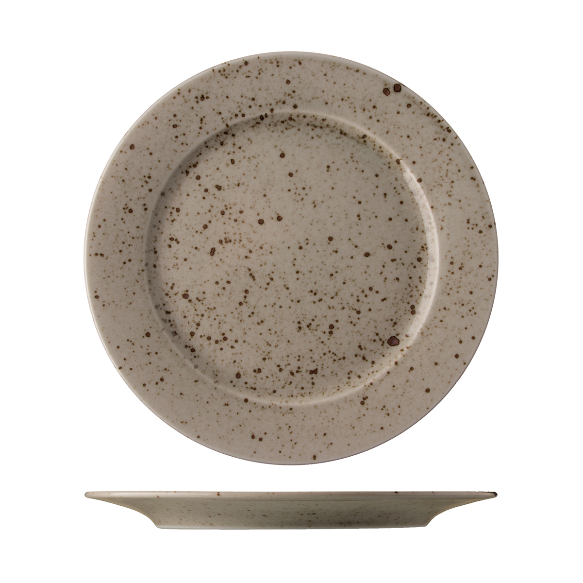 Lilien Talíř mělký Life Natural 20 cm porcelán 6 ks