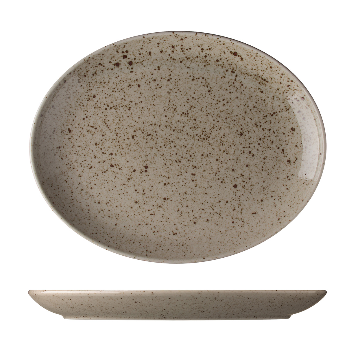 Lilien Mísa oválná Life Natural 28 cm porcelán 3 ks