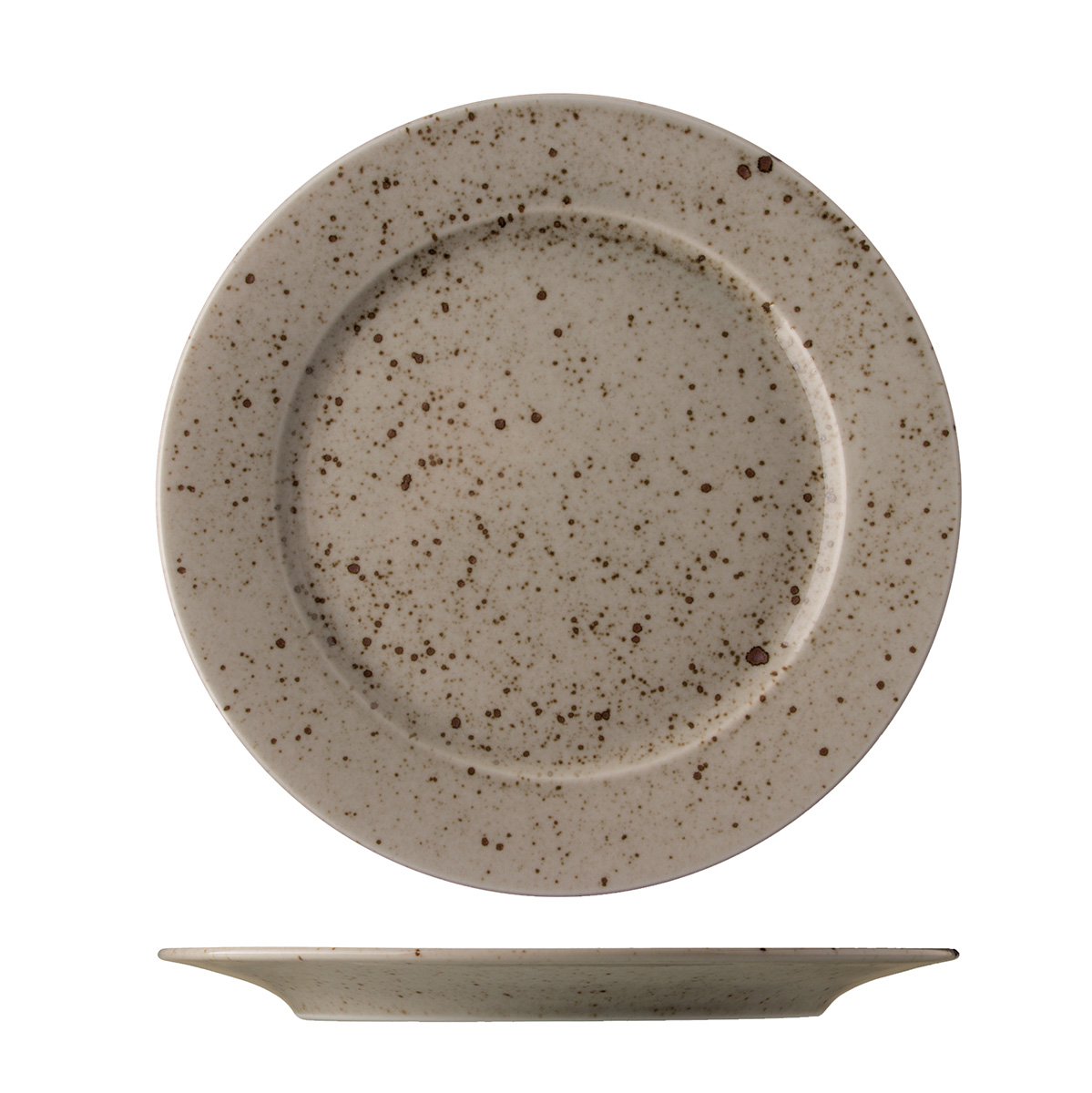 Lilien Talíř mělký Life Natural 17 cm porcelán 6 ks