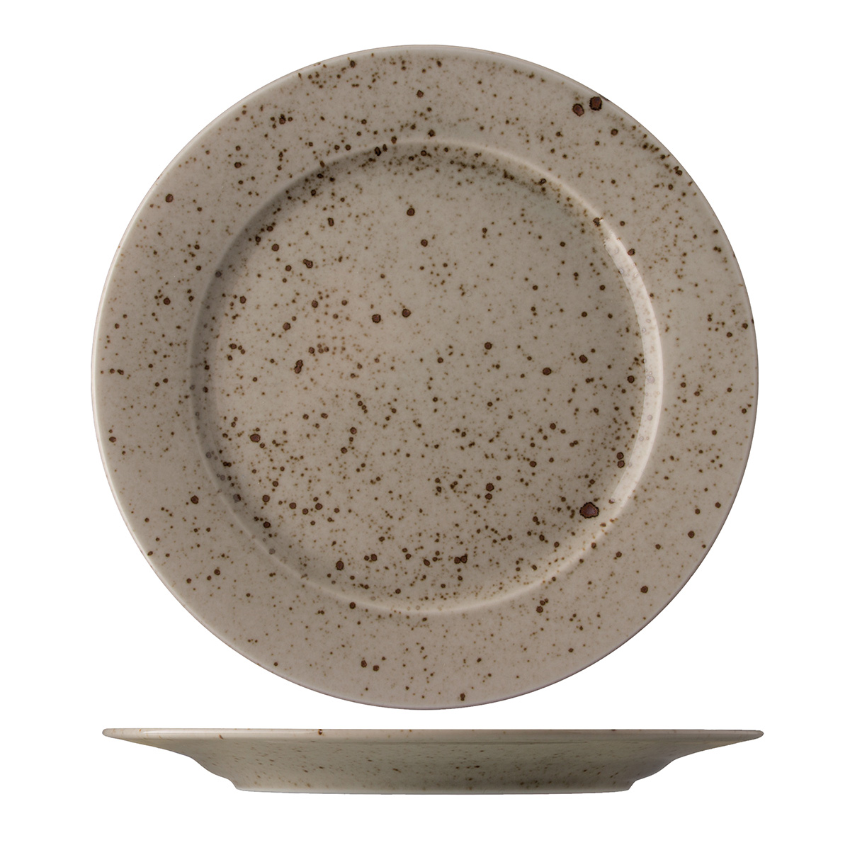 Lilien Talíř mělký Life Natural 31 cm porcelán 3 ks