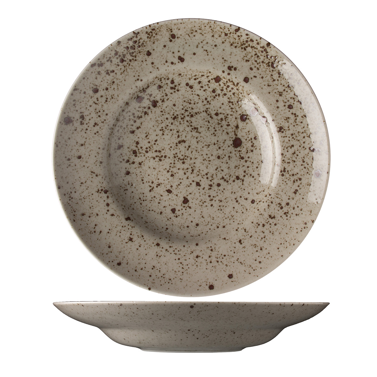 Lilien Talíř pasta Life Natural 29 cm porcelán 3 ks