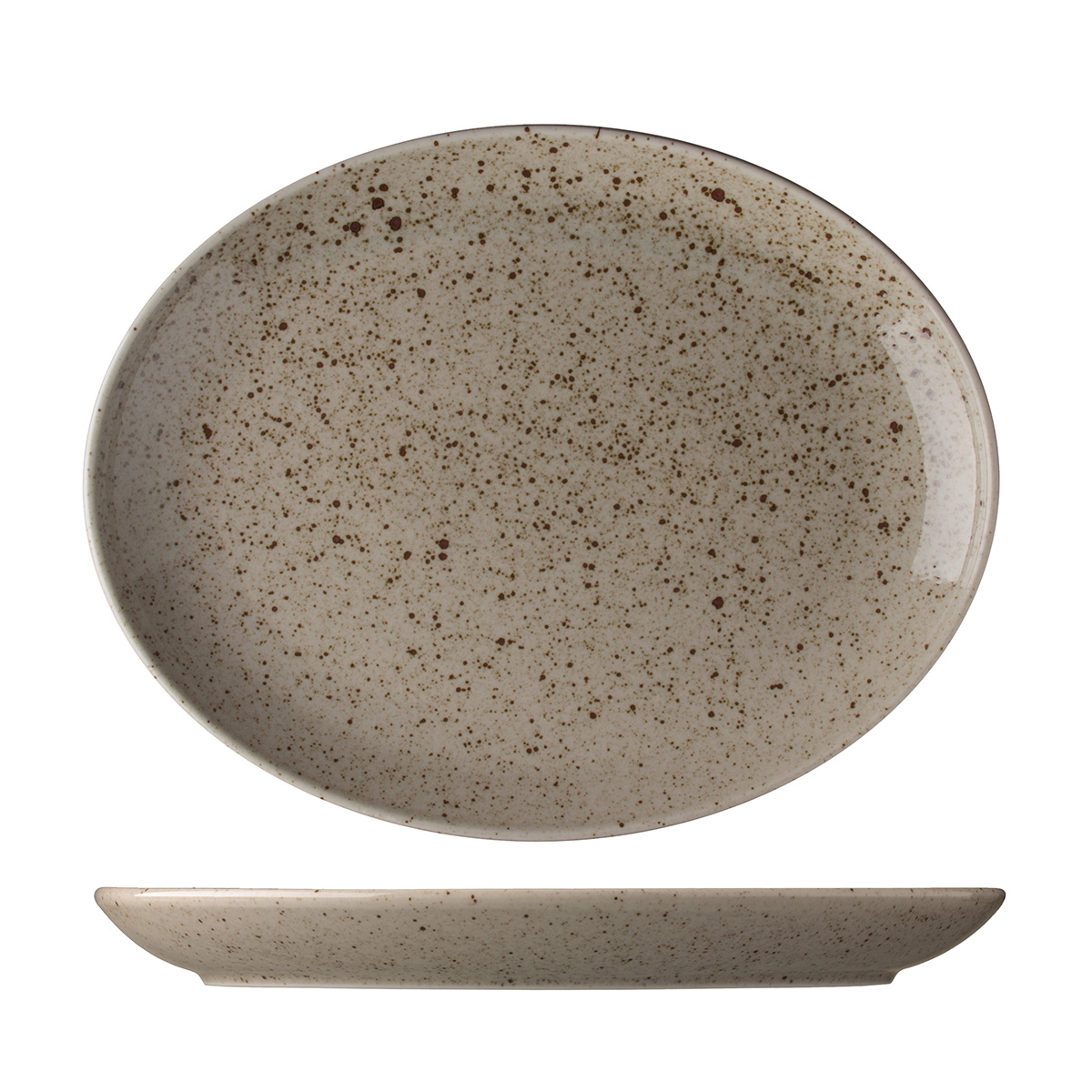 Lilien Podnos Life Natural 32 cm porcelán 3 ks