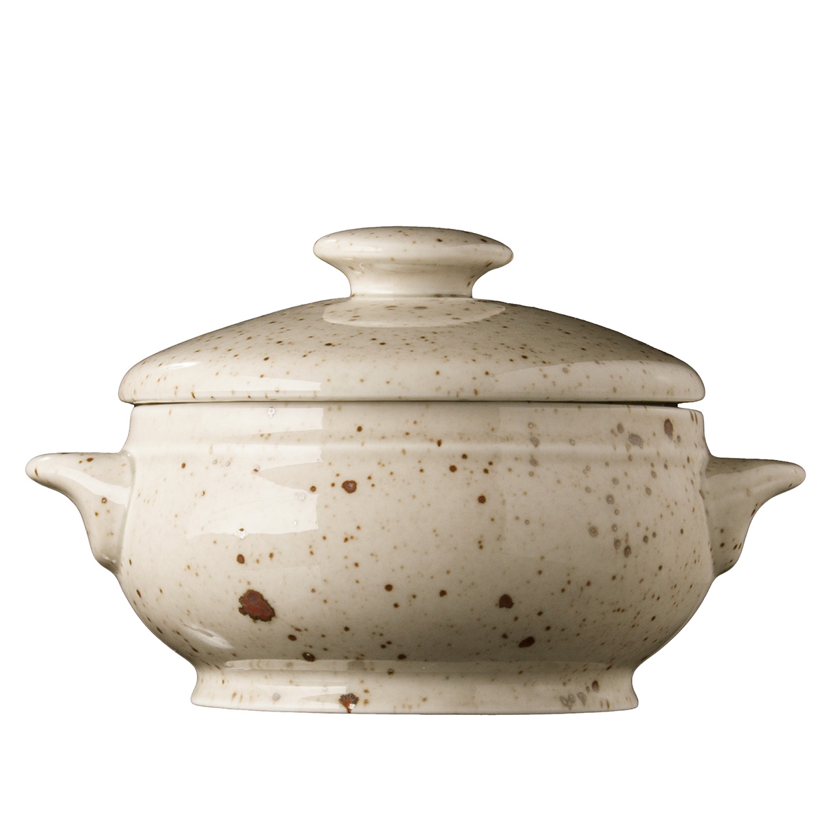 Lilien Miska + víko Life Natural 500 ml porcelán 2 + 2 ks