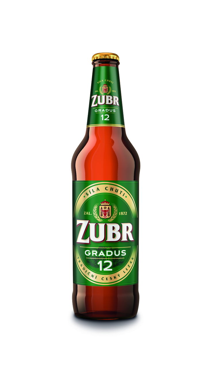 ZUBR Gradus Pivo 20 x 500 ml vratná láhev