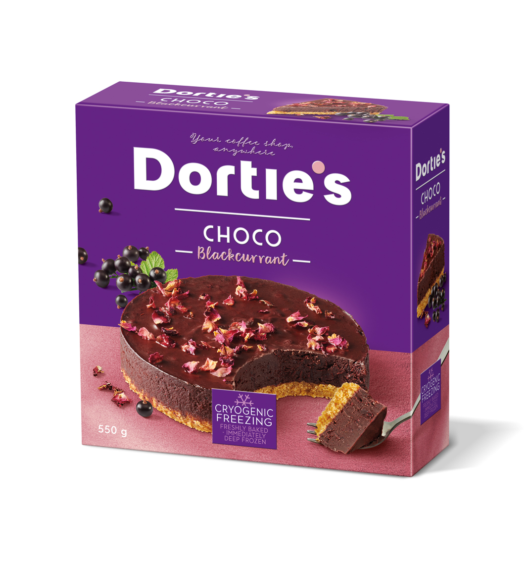 Dort čokoláda/ černý rybíz mraž. 550 g