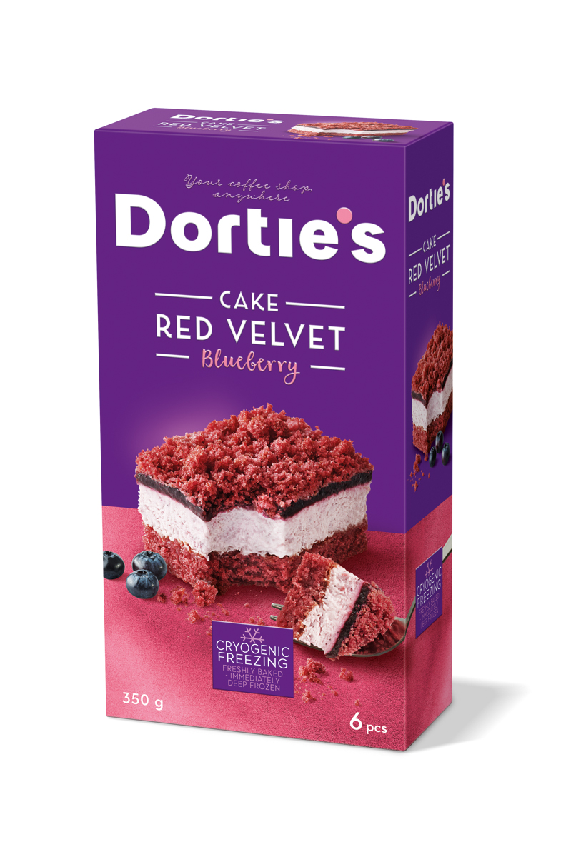 Řez Red Velvet borůvka mraž. 350 g