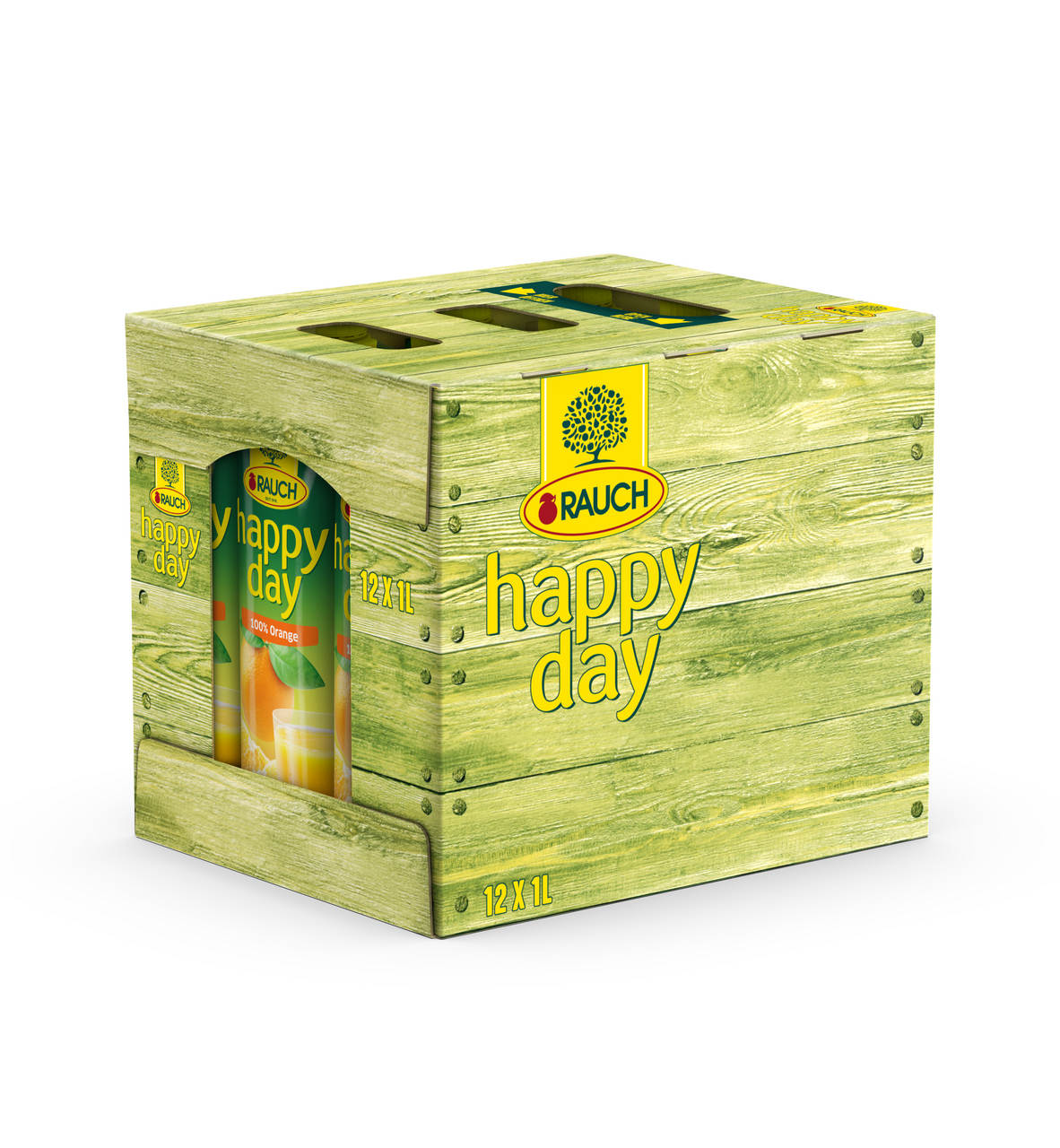RAUCH happy day Pomeranč 100 % 12 x 1 l