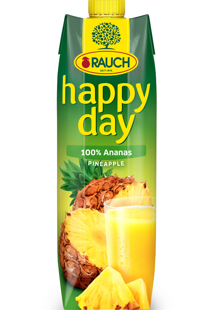 happy day  1 l 100% Ananas