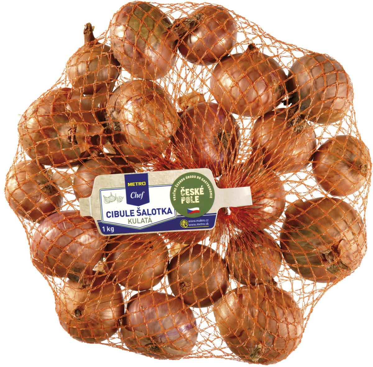 METRO Chef Cibule šalotka kulatá CZ čerstvá 1 kg