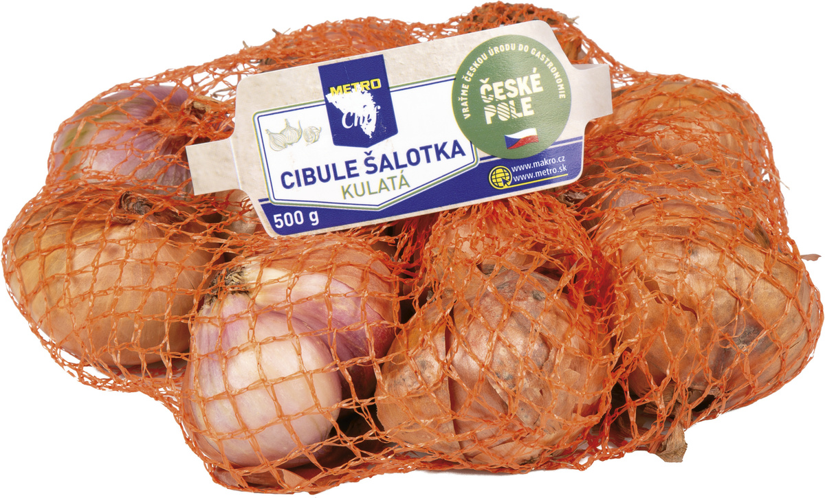 METRO Chef Cibule šalotka kulatá CZ čerstvá 500 g