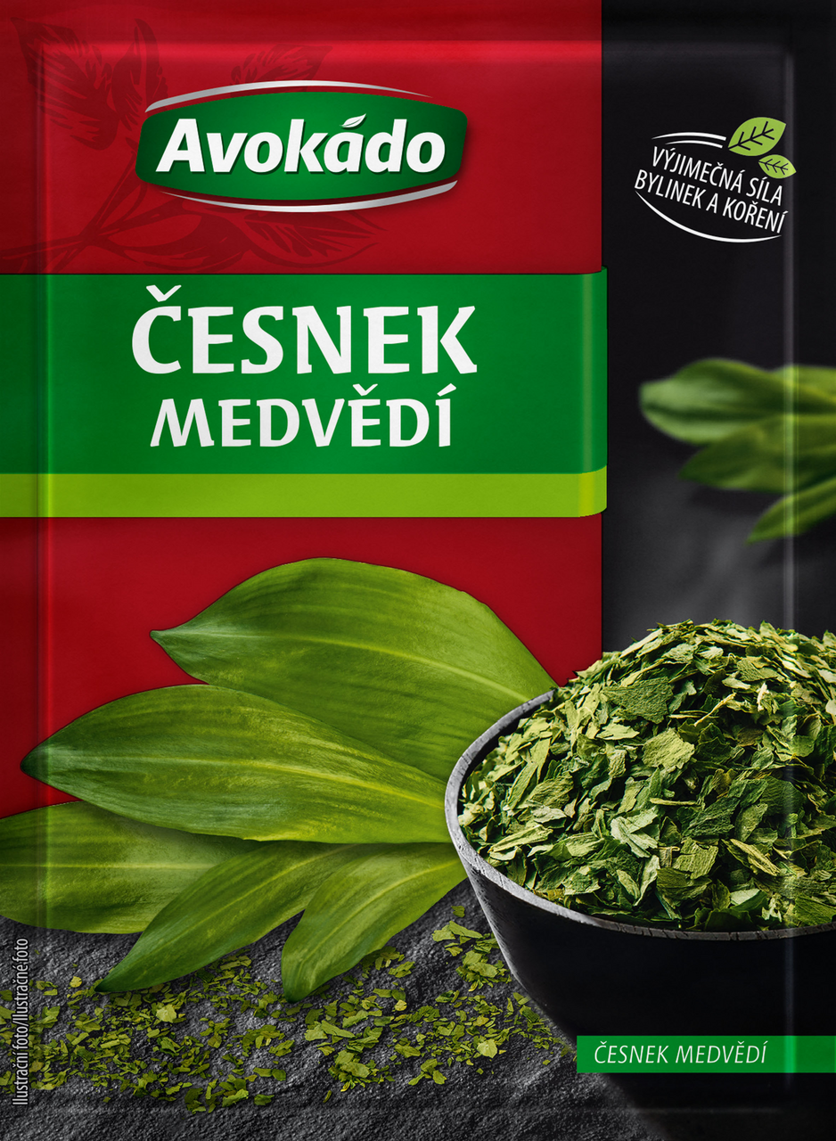 Avokádo Česnek medvědí sušený 5 x 4 g