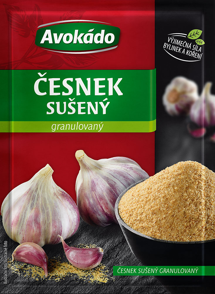 Avokádo Česnek sušený granulovaný 5 x 30 g