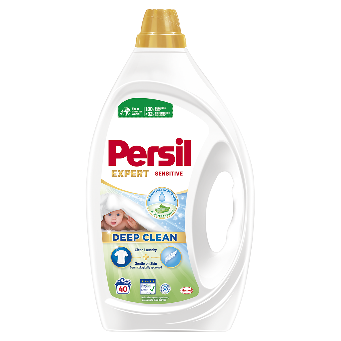 Persil Expert Sensitive gel na praní (40 praní) 1,8 l