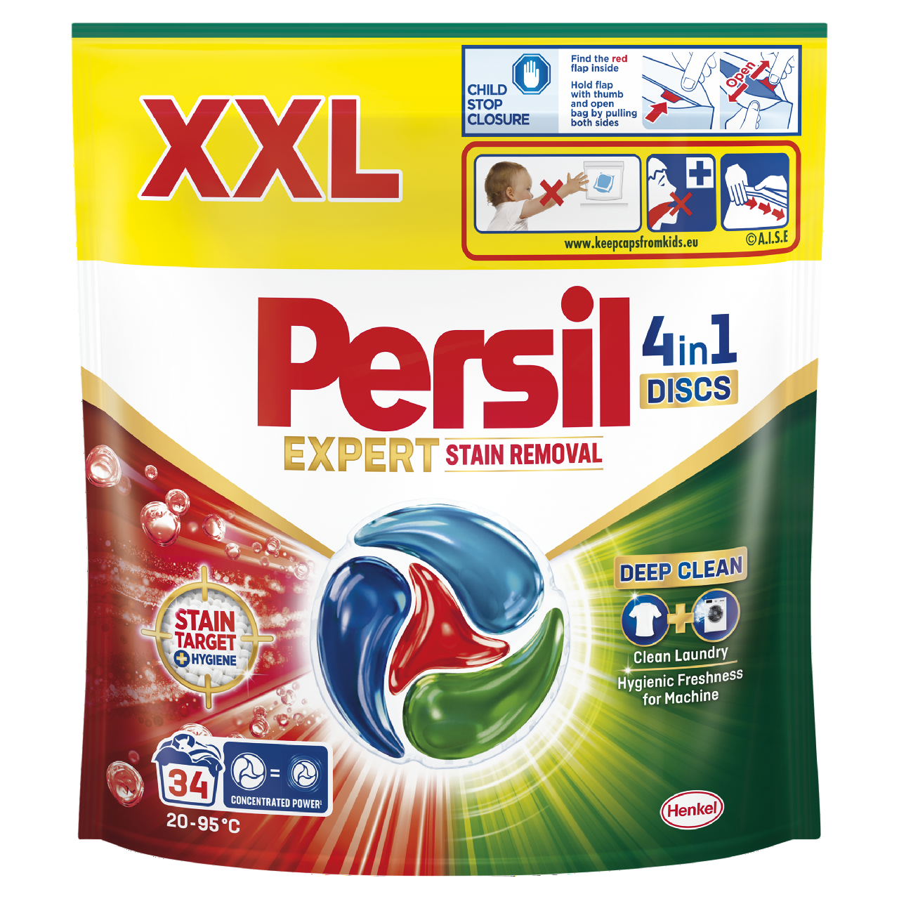 Persil Discs Expert Stain kapsle na praní 34 ks