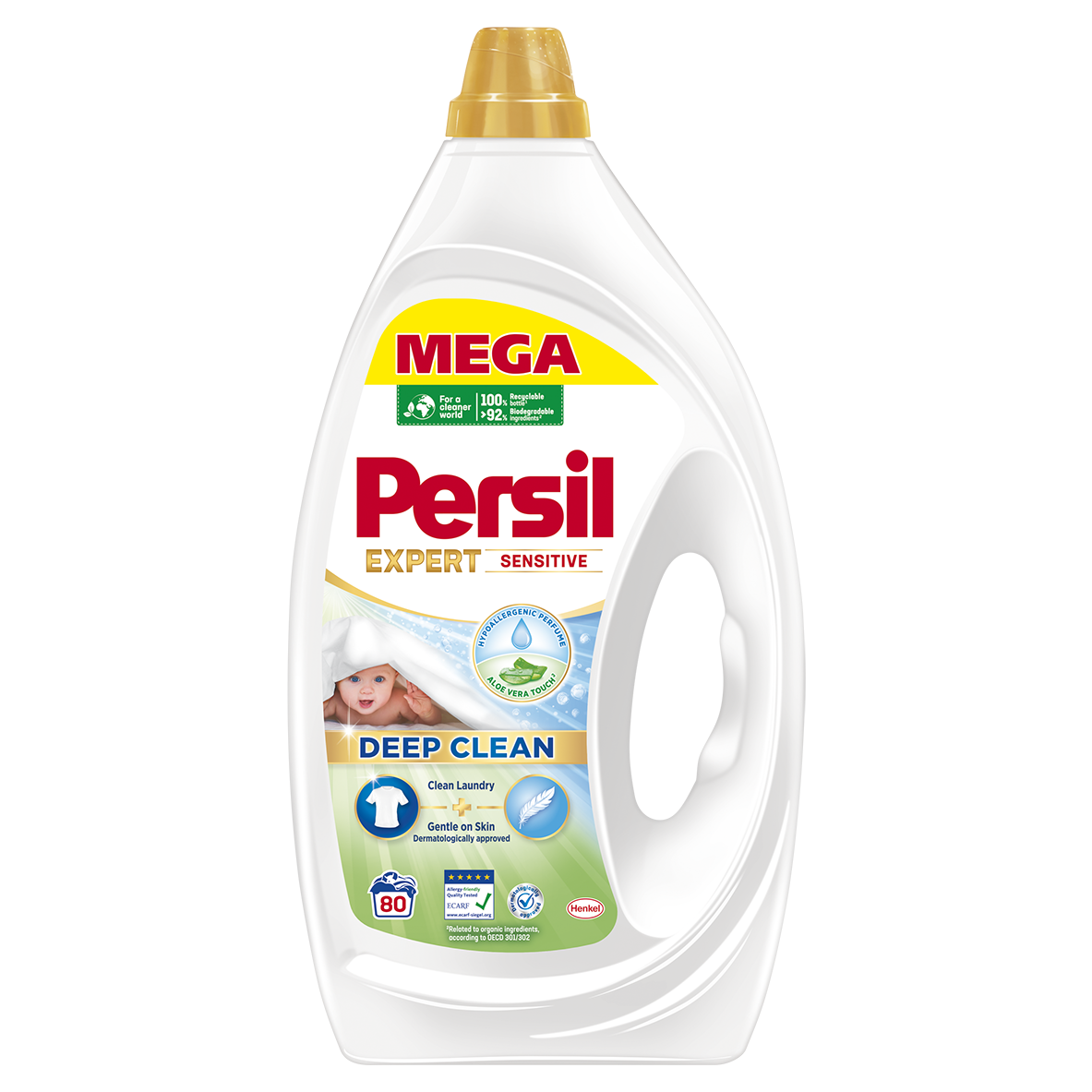 Persil Expert Sensitive gel na praní (80 praní) 3,6 l