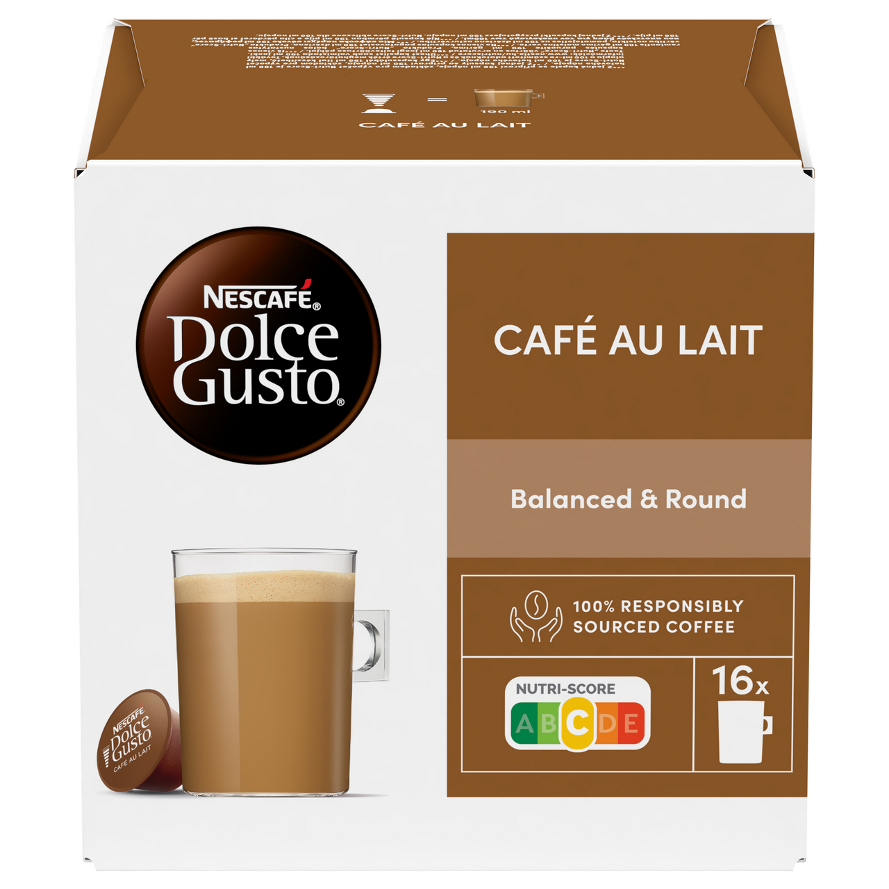 NESCAFÉ Dolce Gusto Café Au Lait 16 ks kapsle