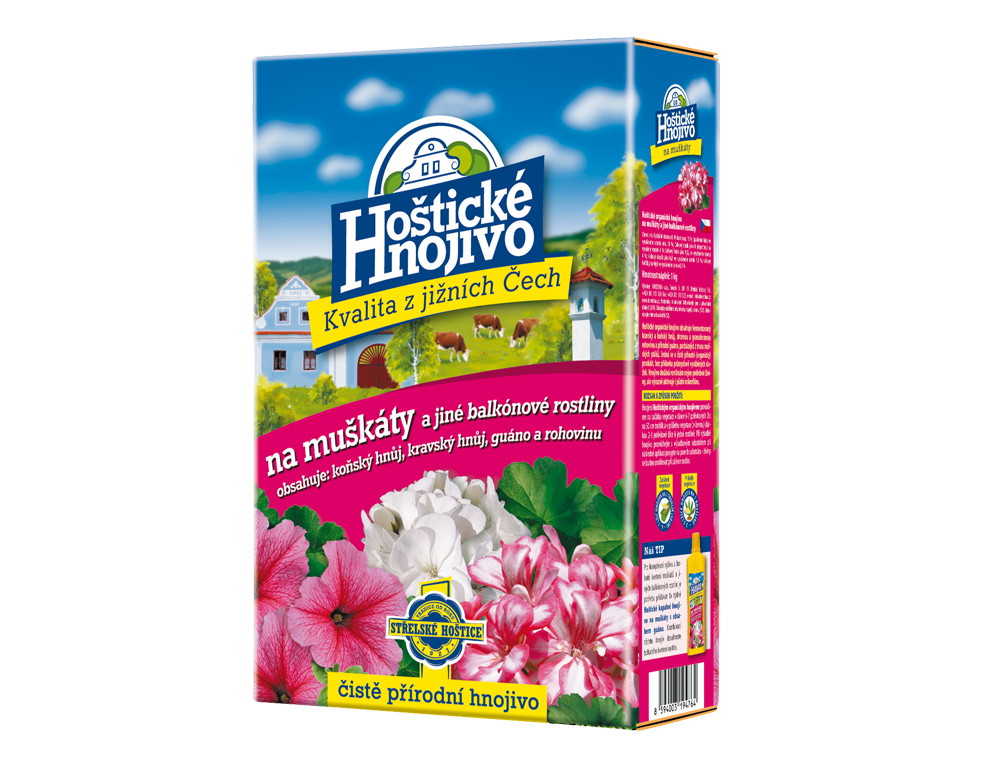 NOHEL-GARDEN Hoštické hnojivo na muškáty 1 kg