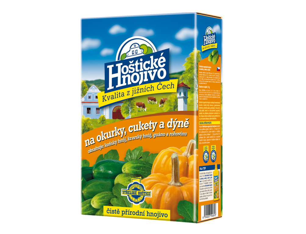 NOHEL-GARDEN Hoštické hnojivo na okurky a cukety 1 kg