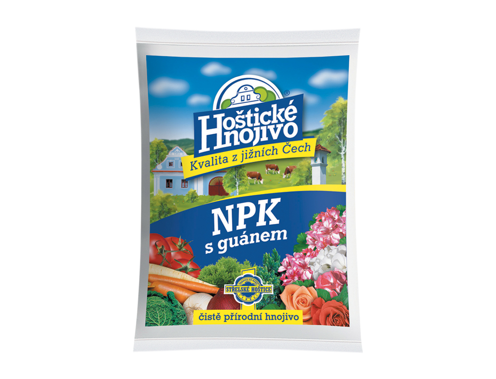 NOHEL-GARDEN Hoštické hnojivo NPK s guánem 1 kg