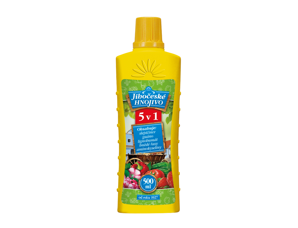 NOHEL-GARDEN Jihočeské hnojivo univerzální 5 v 1 500 ml