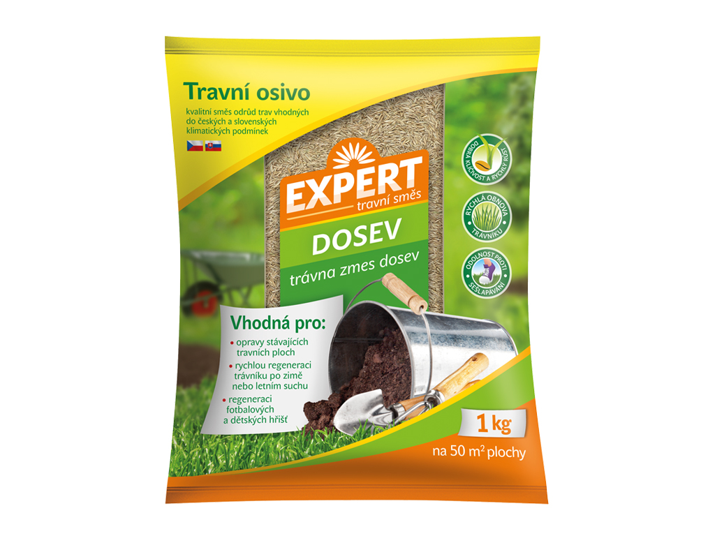 NOHEL-GARDEN Travní směs EXPERT - dosev 1 kg