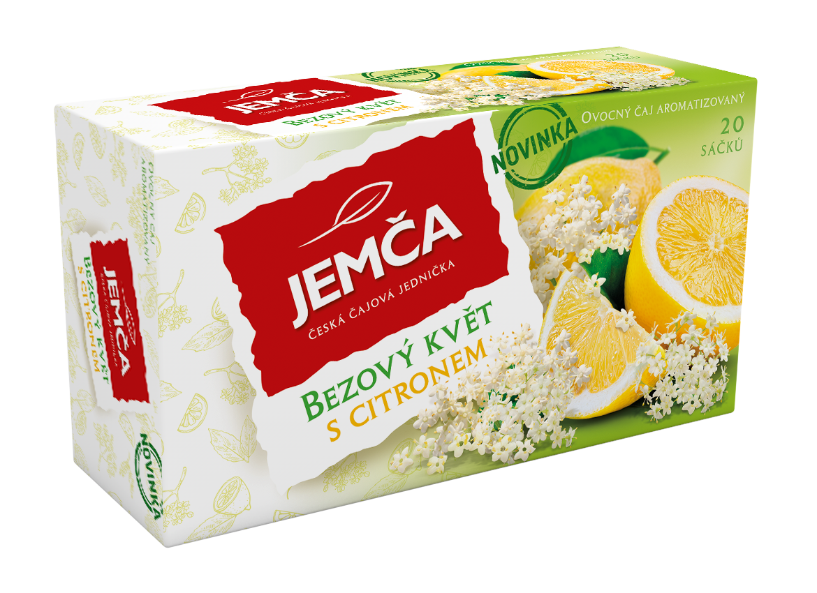 JEMČA Bezový Květ S Citr.O.Čaj Ov.Čaj