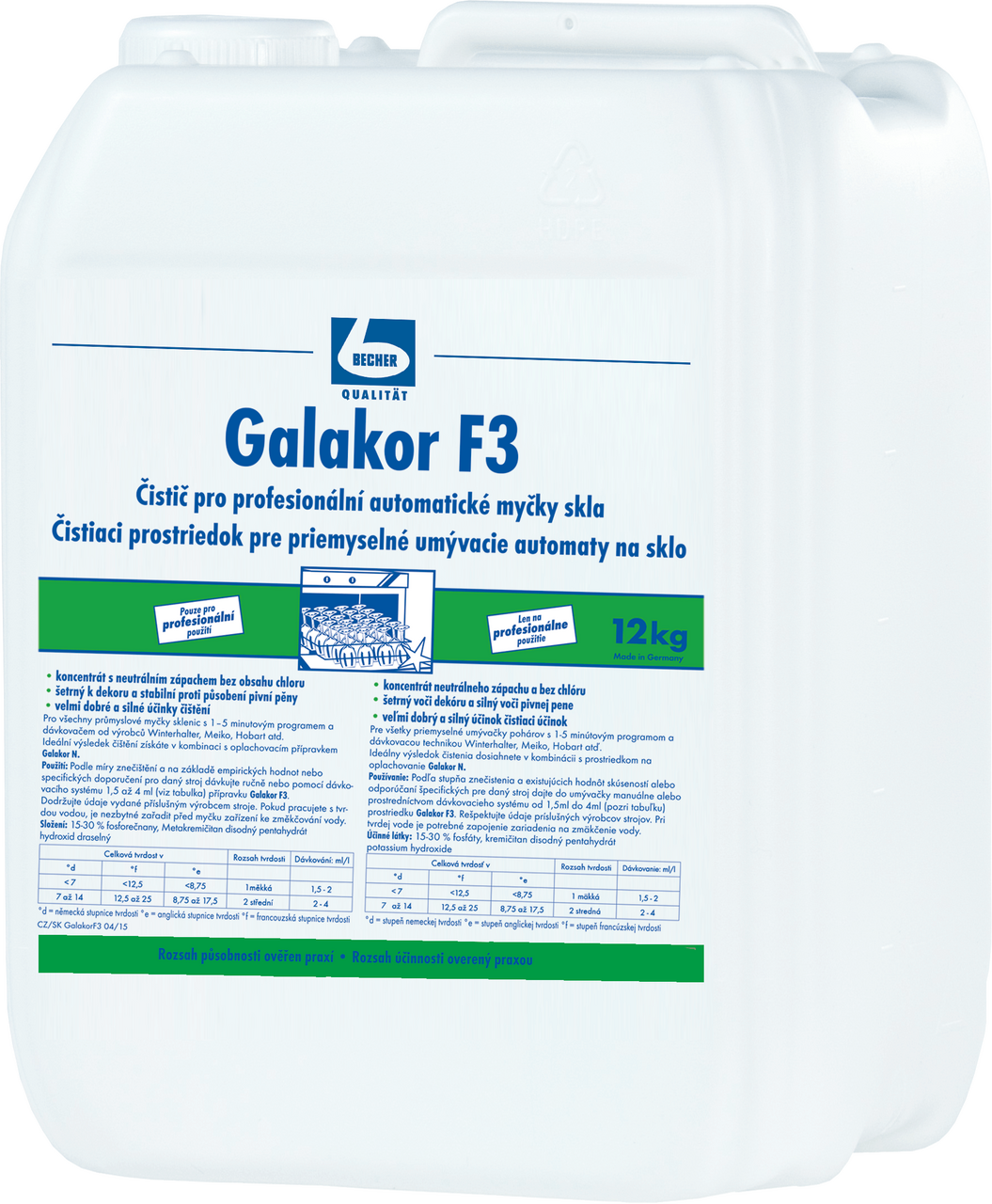 Galakor Čistič pro myčky skla 1 ks