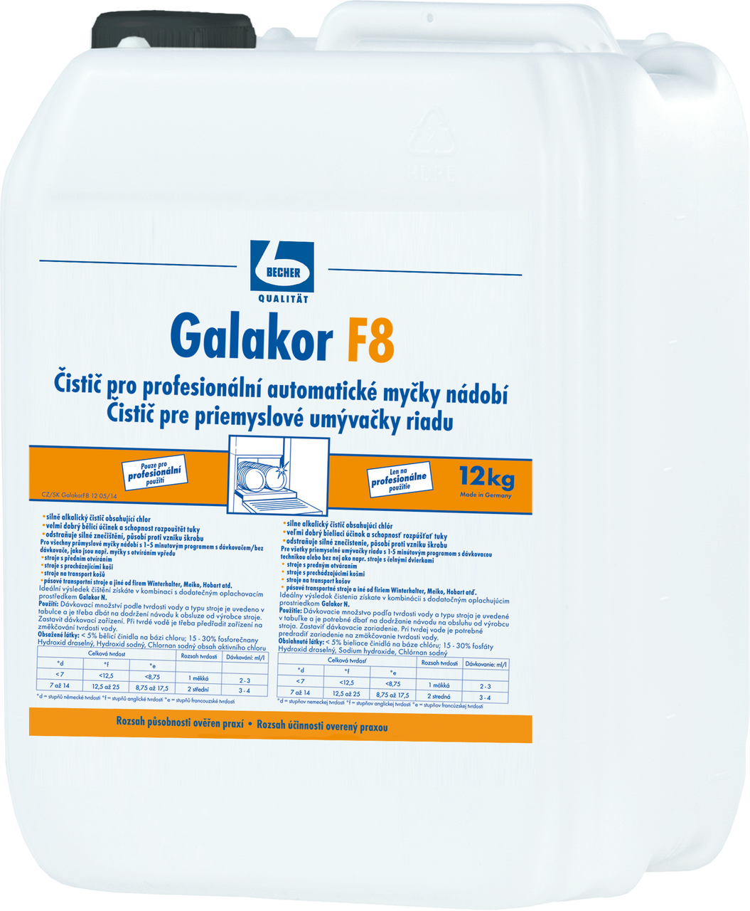 Galakor F8 Mycí prostředek do myčky nádobí 1 ks